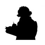 silhouette in azione,video dell’artista,galleria silhouette,arte dal vivo con forbici,ritratti ritagliati dal vivo 21