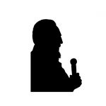 silhouette in azione,video dell’artista,galleria silhouette,arte dal vivo con forbici,ritratti ritagliati dal vivo 18
