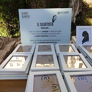arte delle silhouette,silhouettista professionista,ritratti ritagliati,arte con le forbici,sagome per eventi 3