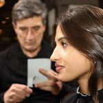 silhouette in azione,video dell’artista,galleria silhouette,arte dal vivo con forbici,ritratti ritagliati dal vivo 11