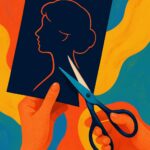 Arte di ritagliare i profili con le forbici 2